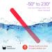 Hollow Silicone Teething Tube in Red - Safe, Textured, and Flexible for Baby's Teething Relief at Home - Buy Online on SooperMarket.com