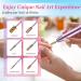 MelodyBetty Electric Nail Drill - Professional Acrylic Nail Machine for Gel & Acrylic Nails | Portable USB Nail File Efile Set with Iridescent Bits - Buy Online on SooperMarket.com