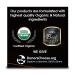Organic Eye Cream for Dark Circles, Puffiness, Wrinkles & Bags | USDA Certified with Calendula, Bilberry & Shiitake Mushroom - pH Balancing - Buy Online on SooperMarket.com