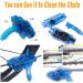 QeeHeng Precision Bicycle Cleaning Brush Tool Set - Ideal for Mountain, Road, City, Hybrid, BMX, and Folding Bikes | 10 Pieces - Buy Online on SooperMarket.com