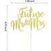 Arthsdite 1Pc Future Mr and Mrs Cake Topper Bridal Shower Cake Pick Decorations- for Wedding Engagement Theme Party Decoration Bachelor Party Decorations Supplies - Gold Glitter - Buy Online on SooperMarket.com