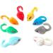 CHIWAVA 4.1'' Furry Cat Toy Mice Rattle - Interactive Play Assorted Color - 36PCS - Buy Online on SooperMarket.com