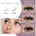 Lash Extension Kit 72 Cluster Individual Natural Lashes with Bond & Seal, Tweezers, Glue Remover | Easy DIY at Home 10-16mm C/D Curl - OP01 - Buy Online on SooperMarket.com