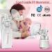 Double Electric Milk Pump | 3 Modes, 9 Levels, 2 Flange Sizes | Rechargeable Nursing Pump with Storage Bag | Ideal for Home and Travel - Buy Online on SooperMarket.com