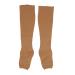 Compression stockings with zipper compression stockings with zipper compression stockings with zipper calf knee socks stockings with open toes (L)