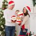 20cm Christmas Reindeer Plush Pillow - 3D Cute Stuffed Toy for Kids | Soft Holiday Gift and Home Decor - Buy Online on SooperMarket.com