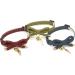 PetSoKoo Cute Bowtie Cat Collar with Bell | Japanese Style Bowknot & Fish Charm | Safety Breakaway | Soft & Lightweight | for Male & Female Cats & Kittens (Tea Green) - Buy Online on SooperMarket.com