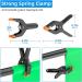 EMART T-Shape Portable Background Backdrop Stand Kit - 5ft Wide, 8.5ft Tall, Adjustable with 4 Spring Clamps - Buy Online on SooperMarket.com