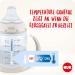 Nuk First Choice+ Disney Winnie the Pooh Drinking Bottle 150ml | 6-18 Months | Temperature Control & Anti-Colic | BPA-Free | Ergonomic Design - Buy Online on SooperMarket.com