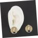 1 Pair of Silicone Artificial Ears Nose Straightener for Ear Jewelry - Child Green Medium - Buy Online on SooperMarket.com