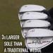 Harry Taylor 405 Signature Series Sand Wedge - Wide Sole Stainless Steel Golf Club for Amateurs (64 Right) - Forgiving Design for Ultimate Performance - Buy Online on SooperMarket.com