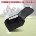 Premium Foldable Golf Shoe Travel Bag Splash-Proof Dustproof Scratch-Resistant Breathable | Ideal for Golf Exercises & Leisure Sports (Black) - Buy Online on SooperMarket.com