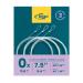 SF 3 packs Pre-bound loop-fly fishing leader conical fluorocarbon 2.5 m 2.9 m 3 x 4 x 5 x 6 x transparent 3 packs 7.5ft-0X