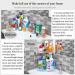 Argox 2-Layer Transparent Bathroom Organizer | Countertop Storage Solution for Bathroom Finishing | Under Sink Storage Shelf for Bathroom Essentials - Buy Online on SooperMarket.com