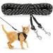 Ranypet Reflecting Long Line for Cats 4.5m/ 15FT Disappearing Line Hof Hof Long lively durable safe extension leash for kittens puppies rabbits and small animals 4.5m/ 15ft black