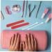 Didiseaon 20 Cosmetic Kit | Travel Size Toiletries & Gel Nail Stickers | Organic Cotton Face Care | International Shipping Available - Buy Online on SooperMarket.com