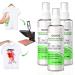 1DFAUL 100ml Sublimation Coating Spray for Cotton T-Shirts & Blends for All Fabric Including Polyester  Carton  Canvas  Tote Bag  Gift Boxes for Logo  with High-Gloss Finish & Quick Dry (3pcs)