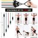 23 Pack Resistance Bands Set with Core Sliders, Door Anchor, Handles, Ankle Straps, Carry Bag, Cooling Towel, Wrist Wraps - Buy Online on SooperMarket.com