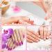 20 PCS Mini Half Moon Nail Buffer Block - Double-Sided Sponge Polish Sanding Buffer for Gel & Acrylic Nails (Grey) - Buy Online on SooperMarket.com