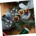 HOMSFOU 175 Pcs Christmas Wreath Decoration Red Berries Pine Needles Fake Fruit Home Decor Bouquet Flower Picks Diy Crafts Photography Eucalyptus Fruits Dried Fruit Self Made Ornaments Assorted Colorx5pcs 2.2x2.2cmx5pcs - Buy Online on SooperMarket.com