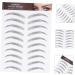 Gogogmee 12 Sheets false eyebrows for women eyebrow water transfer Transfer stickers - Buy Online on SooperMarket.com
