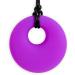 Stages Sensory Builder Circle Necklace (Pink) - Sensory & Oral Motor Stimulation, Teething, Calming & Focus - Buy Online on SooperMarket.com