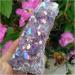 Amethyst Rough Stone 180g Gold Titanium Purple Rainbow Aura Amethyst Bismuth Crystal Cluster - Buy Online on SooperMarket.com