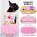 KYEESE Dog Dress Unicorn Tiered Layer Tutu Tulle Birthday Party Dress for Small Dogs - Medium Size | Sequin Embellishments | Pack of 1 - Buy Online on SooperMarket.com