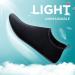 SEEKWAY Water Shoes - Quick Dry Aqua Socks for Beach, Pool & Surf - Black SK002 - Size 8.5-9.5 Women/7.5-8.5 Men - Buy Online on SooperMarket.com