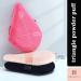 HEYMKGO Velvet Triangle Powder Puffs - 4 Pcs Dual-Use Makeup Puff Set for Setting Powder, Pressed Powder, and Under Eye Application in Black/Rose - Buy Online on SooperMarket.com