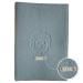 U-book cover personalized with name - examination booklet & vaccination record cover children - lion - document bag (blue)