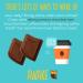 AWAKE Caffeinated Chocolate - Dark Chocolate - Pack of 50 - 0.48 Oz. - Buy Online on SooperMarket.com
