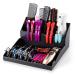 Noverlife Versatile Salon Hair Styling Tools Organizer, Detachable Hairdressing Tool Storage Holder & Hair Scissors Storage Tray, Wall Mount & Countertop Freestanding for Barber Shop Hair Salon Tray - Black