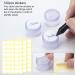 100 Pcs Mini Clear Cosmetic Bottles - 5ml Empty Trial Containers for Lip Balm Lotion & Creme - Screw Cap - Ideal for Travel & Samples - Buy Online on SooperMarket.com