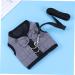 Soft Ferret Bubble Vest Dress with Chest Band & Leash | Guinea Pig Harness & Rope Straps | Size 3 Black - Best for Small Pets - Buy Online on SooperMarket.com