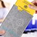 Gray Vaccination Pass Case - Protective Cover for Adults Babies & Kids | Gadom Shell Vaccination Card Holder (12 x 16.5cm) - 2021 Edition - Buy Online on SooperMarket.com