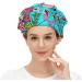 MUKJHOI Adjustable Flower Leaves Working Cap for Women Men | Bouffant Hat with Sweatband - Buy Online on SooperMarket.com