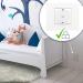 Buy COM-FOUR Child Locking Sockets - 10-Pack Safety for Babies & Toddlers with Metal Key - Secure Home Protection - Buy Online on SooperMarket.com