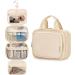 Narwey Women's Hanging Travel Toiletry Bag - Brown Medium | Cosmetics Makeup Organizer for Travel Size Accessories - Buy Online on SooperMarket.com
