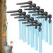 Maple Syrup Taps with 24in Tubes 12 Set Food Grade Non-Slip Maple Syrup Tapping Kit L-Shaped Tree Taps for Syrup Maple Syrup Supplies