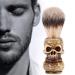 Beard Shaving Brush - Premium Men's Beauty Tool | Skull Barber Shop - Perfect Father's Day Gift - Buy Online on SooperMarket.com