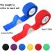 Heyu-Lotus 6 Pack Cohesive Bandages 2.5cm x 4.5m Vet Wrap Self Adherent Bandages Elastic Cohesive Tapes Pet Bandage Wraps for Dogs and Cats Assorted Colours (S) - Buy Online on SooperMarket.com