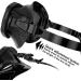 Adults' Snorkel Set with Anti-Fog Spray | Adjustable Panoramic Swim Mask | Dry Top Snorkel Kit for Diving and Swimming | Tempered Glass Scuba Mask in Black - Buy Online on SooperMarket.com