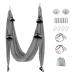 Maxwelly Aerial Yoga Flying Yoga Swing Yoga Hammock Trapeze Sling Inversion Tool for Gym Home Fitness Grey