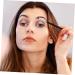 PLAFOPE 6pcs Flat Eyebrow Brush Eyeliner Brush Slanted Eyeliner Makeup Tool Eye Lash Brush Wooden Handle - Buy Online on SooperMarket.com