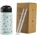 12oz Kids Stainless Steel Thermal Bottle with Straw Lid - Confetti Treats | Keeps Drinks Fresh for 12 Hours - Easy-to-Drink Design for Toddlers - Buy Online on SooperMarket.com