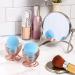Premium 8-Piece Make-Up Sponge Set | Multicolored Beauty Sponges & Pumpkin-Shaped Drying Stand for Flawless Application - Buy Online on SooperMarket.com