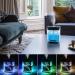 Beioue 1000ML Cool Mist Humidifier with Night Light - Home, Bedroom, Baby, Yoga & Office - Dark Wood Grain Finish - Buy Online on SooperMarket.com