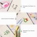 Sntieecr Sublimation Blank Cosmetic Bags with Wristband Lanyards - 10 Pack DIY Makeup & Pencil Bags for Travel - Beige, 8.3 x 5.1 Inch - Buy Online on SooperMarket.com