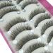 Bluelans 10 Pairs Long Cross False Eyelashes - Thick Black Fake Eyelashes for Stunning Eyes | International Shipping Available - Buy Online on SooperMarket.com